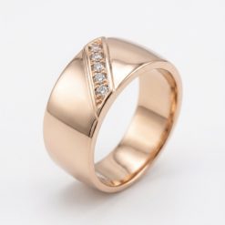 Жіноча каблучка доріжка з цирконами (золото 585п) GONCHAR & CO. 17-22р ювелірний сплав